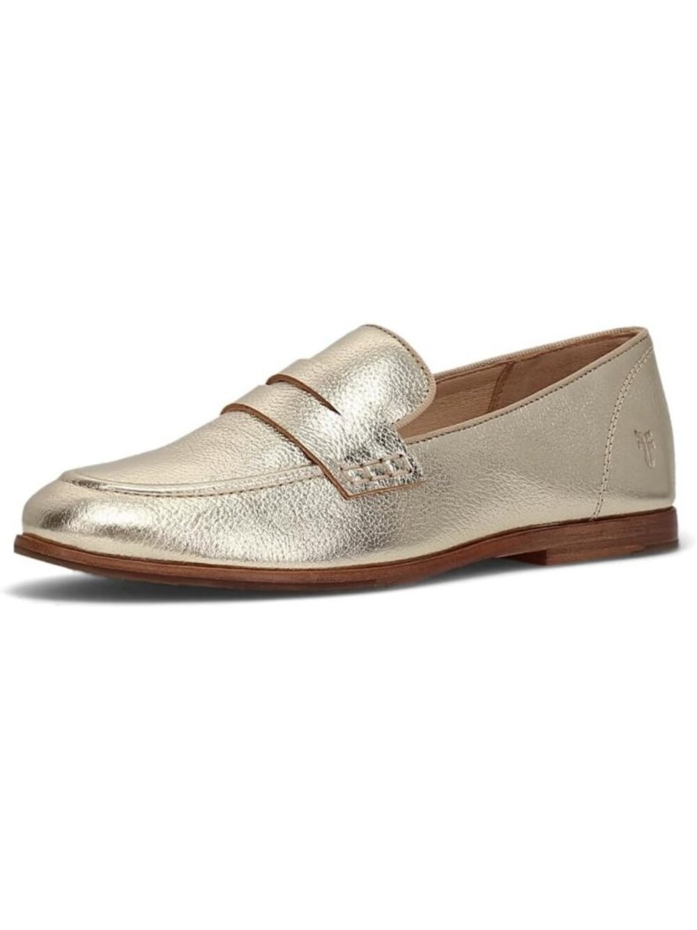 Stylish Women's Leather Loafers, Cushioned Insole, Round Toe, Comfortable Fit